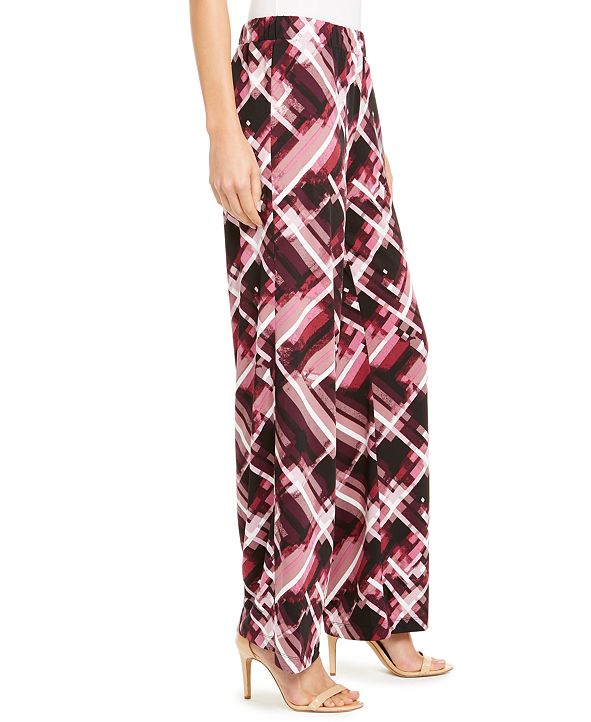 NY Collection Petite Printed Pull-On Pants & Reviews ...