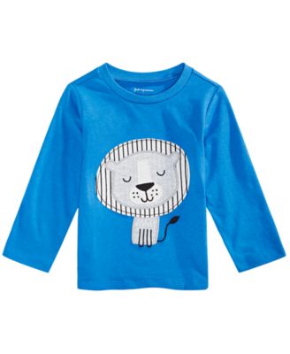 First Impressions - Baby Boys Lion-Print T-Shirt