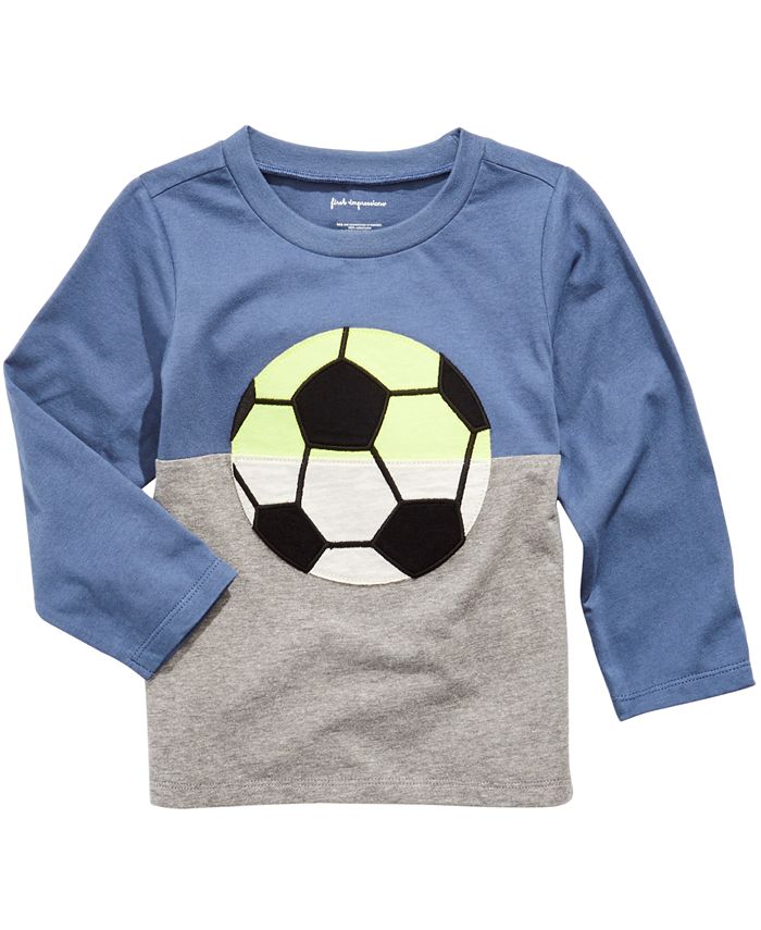 First Impressions Toddler Boys SoccerPrint Colorblocked TShirt