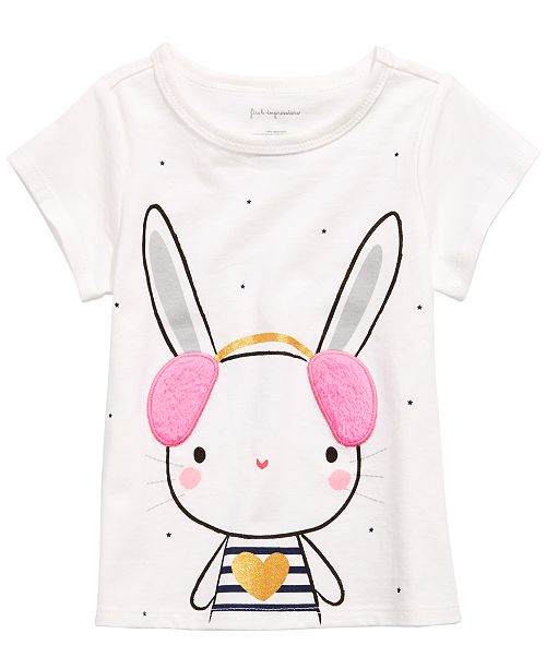 First Impressions Toddler Girls Bunny T Shirt Created For Macy S