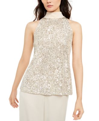 alfani mock neck top