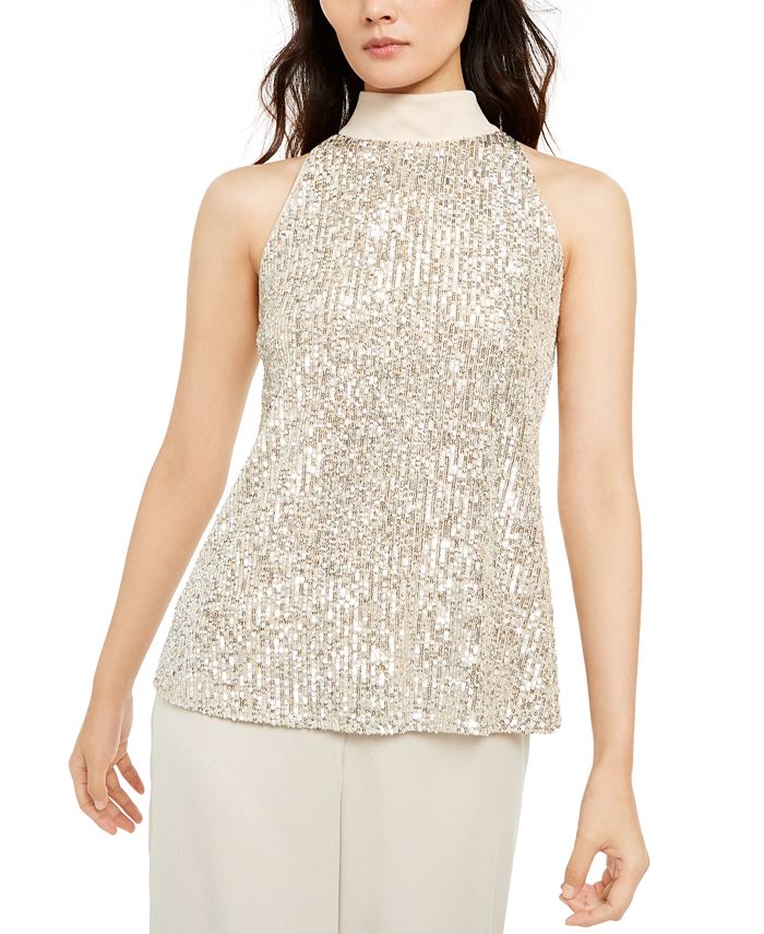 Alfani sequin top outlet