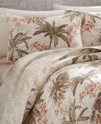 tommy bahama bonny cove quilt set king