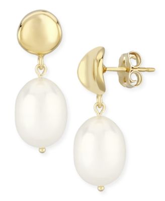 pearl drop earrings macys