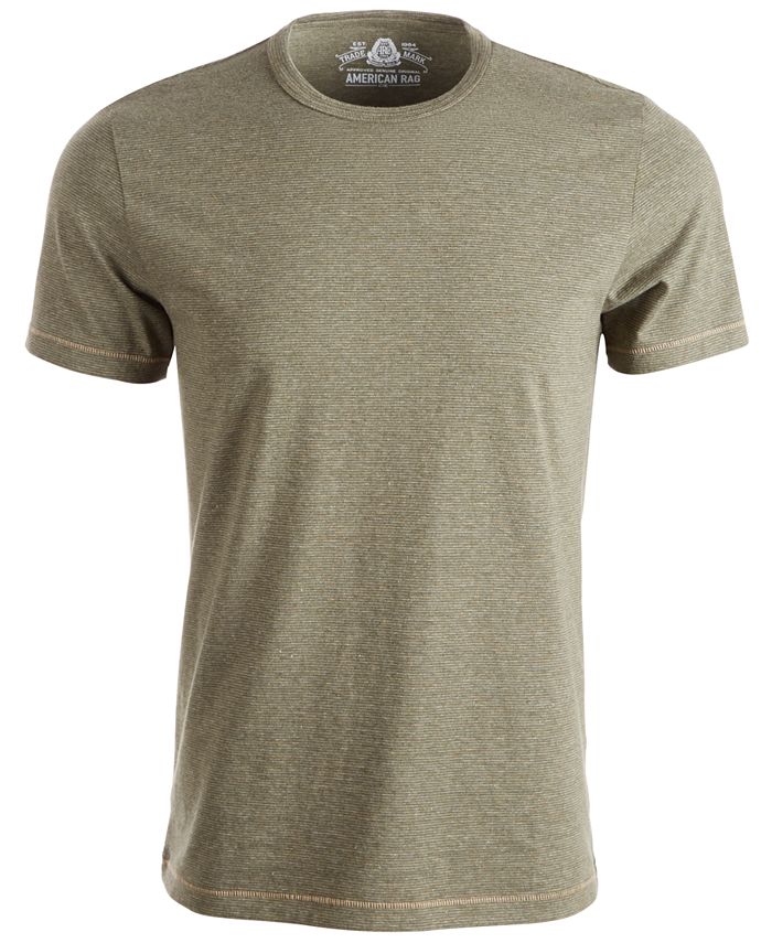 American Rag Men's True Feeder Stripe T-Shirt, Created for Macy's ...