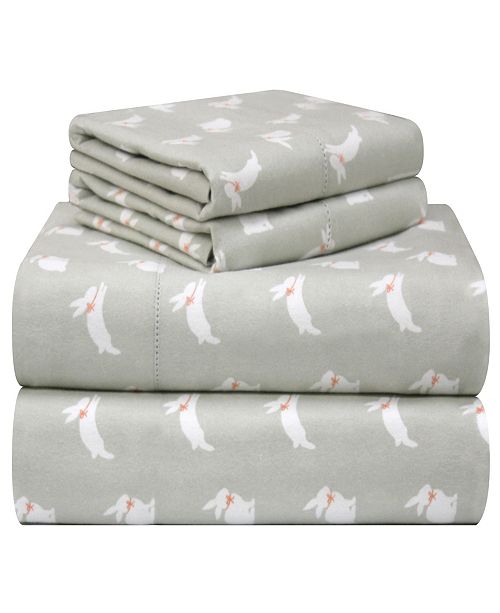 Pointehaven Printed Flannel Cal King Sheet Set Reviews Sheets