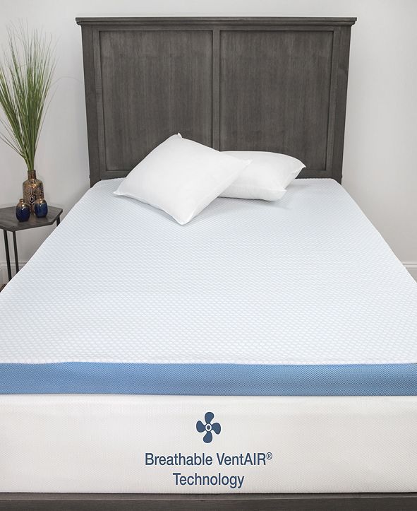 SensorPEDIC 3Inch Elite Cooling GelInfused Memory Foam Mattress
