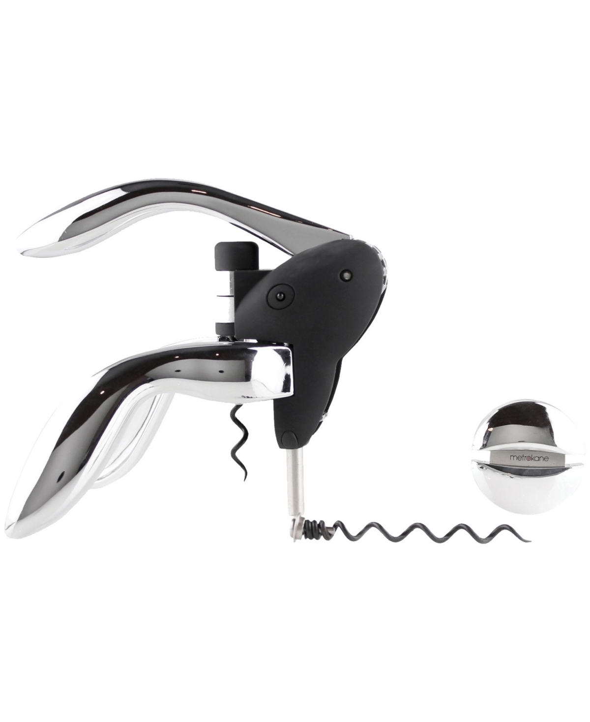 Houdini Lever Corkscrew Kit In Black