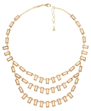 image of Trifari Gold-Tone Statement Necklace
