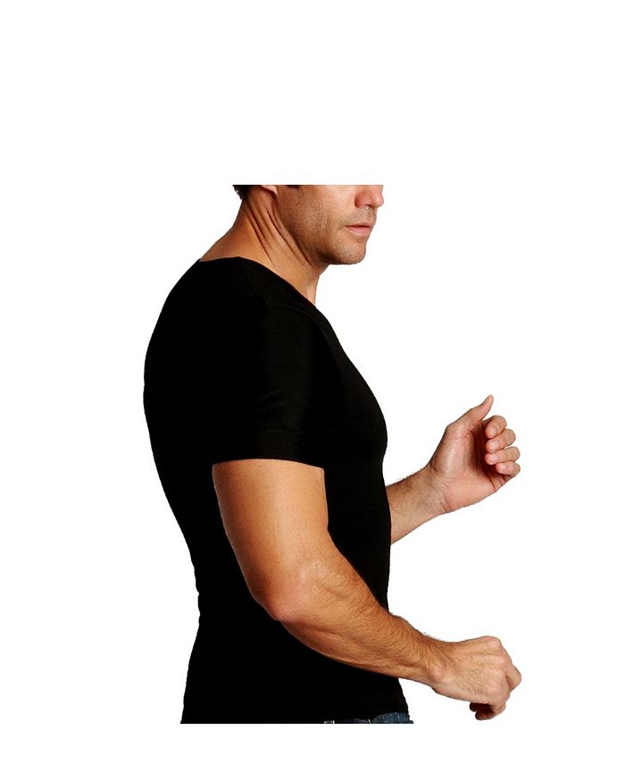 Instaslim Men's Big & Tall Insta Slim Compression Short Sleeve