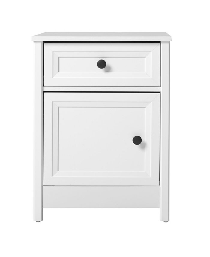 Walker Edison Classic Groove Nightstand Macy's