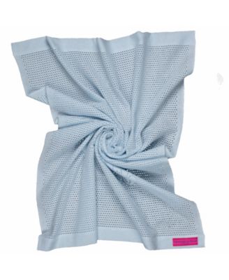 Southampton Home Lace Weave Teddy Bear Baby Blanket