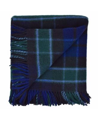 Tartan Tweed Fluffy Throw, 72" x 59"