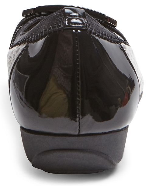 anne klein sport uplift buckle flats