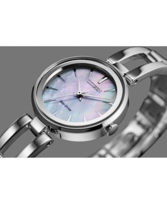 Women's Eco-Drive Axiom Stainless Steel Bracelet Watch 28mm