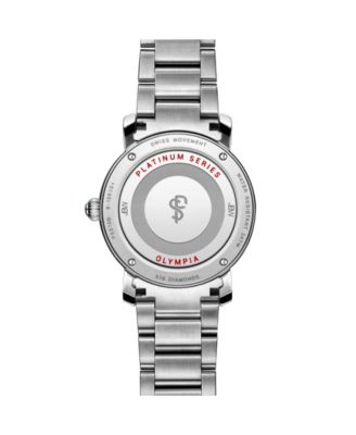 Women's Olympia Platinum Series Diamond (2 1/2 ct. t.w.) Stainless Steel Watch, 38Mm