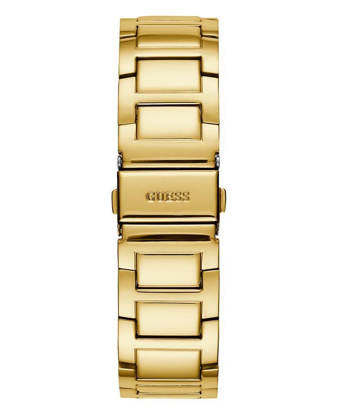 GUESS Unisex Gold-Tone Stainless Steel Bracelet Watch 40mm - Macy's