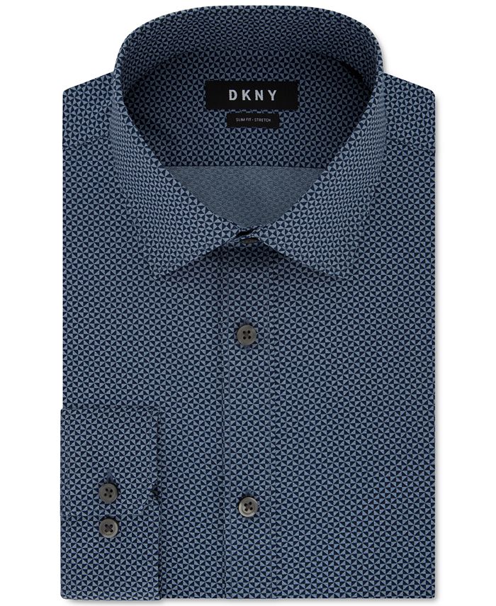 Dkny slim shop fit dress shirt