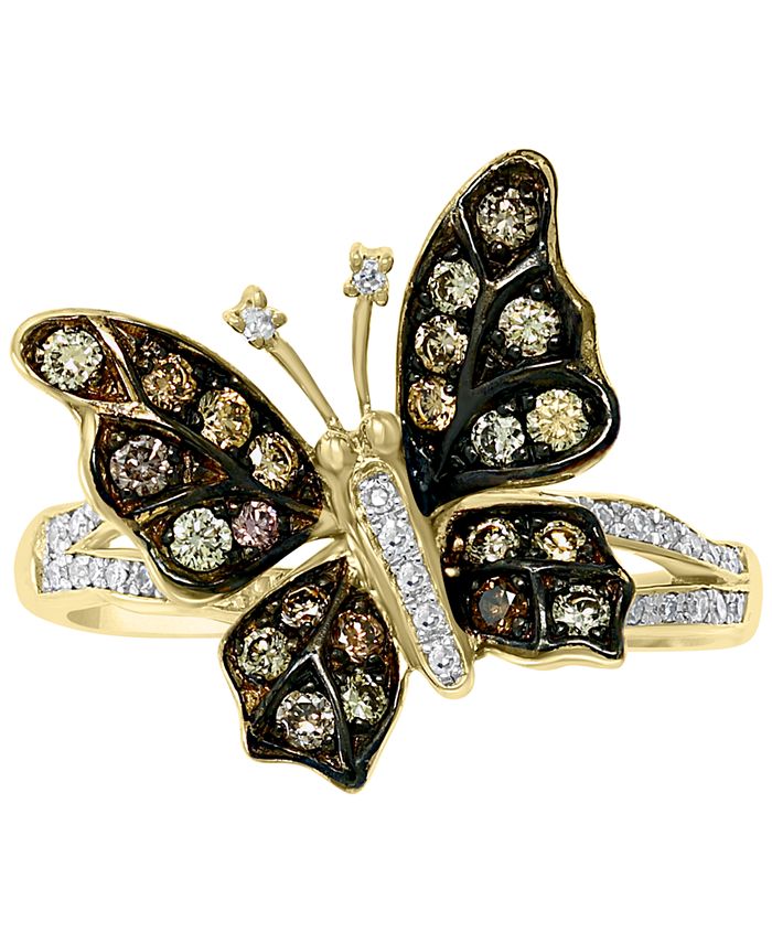 EFFY Collection EFFY® Diamond Butterfly Statement Ring (1/2 ct. t.w