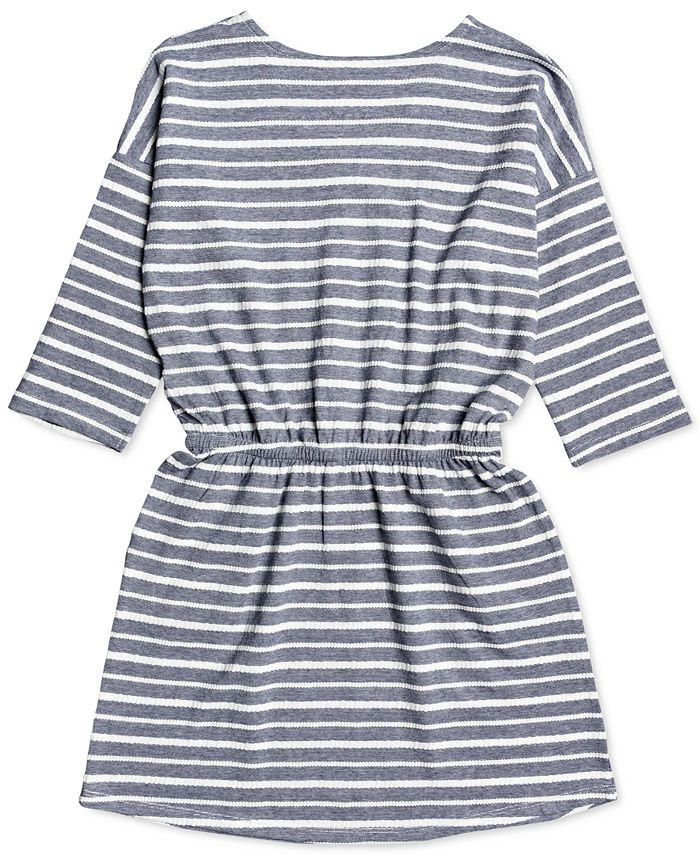 Roxy Little & Big Girls Cotton Striped Dress - Macy's