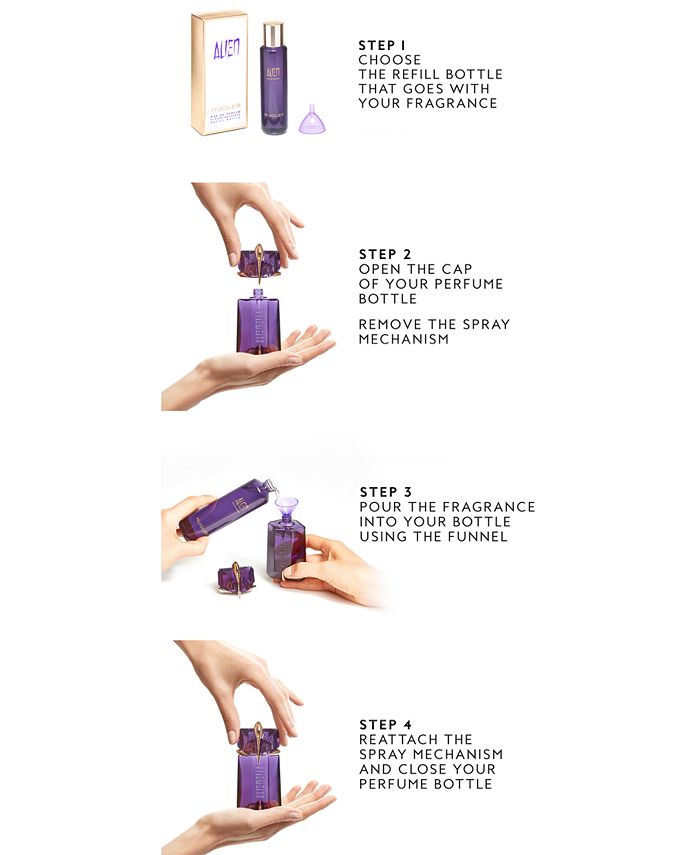 Mugler ALIEN Eau de Parfum Refill, 100 ml Macy's