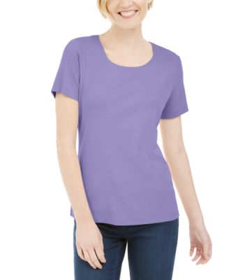 macys purple tops