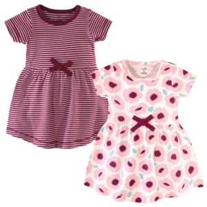 Touched by Nature Baby Girl Organic Dress 2 Pack