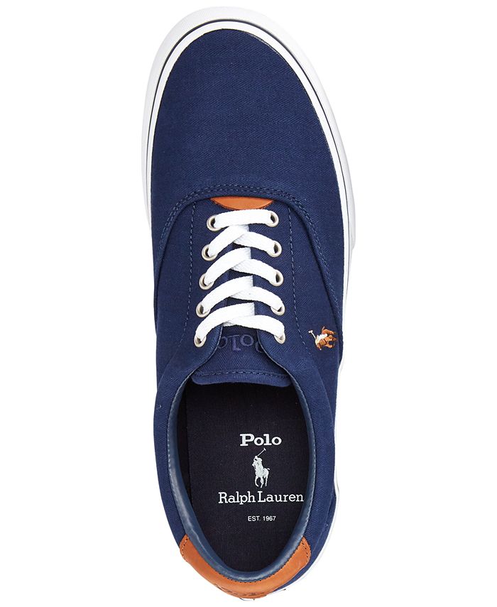 Polo Ralph Lauren Men's Herringbone Thorton Sneakers - Macy's