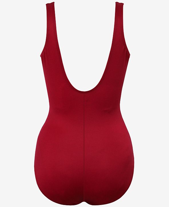 Miraclesuit Rock Solid Revele Twist Front Allover Slimming Underwire 