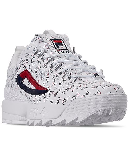 Fila Men S Disruptor Ii Multi Americana Casual Athletic Sneakers