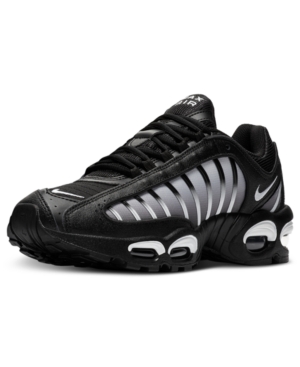 Nike Air Max Tailwind Iv Low-top Sneakers In Black/white-black