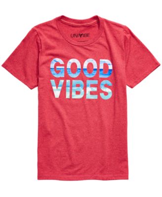 Univibe - Big Boys Good Vibes T-Shirt