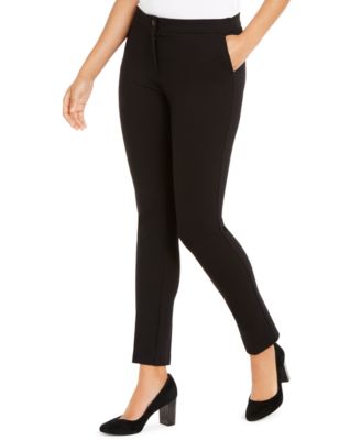 Anne Klein - Pont&eacute;-Knit Skinny Pants