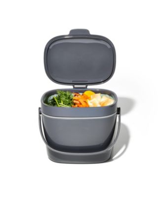 1.75 Gallon Compost Bin, Charcoal