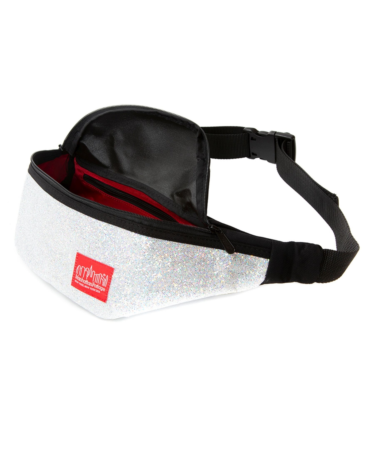 Manhattan Portage Limelight Brooklyn Bridge Waist Bag In Gray
