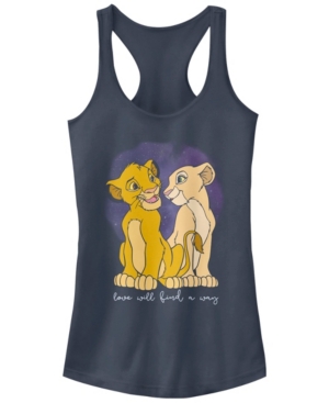 Disney Juniors' Lion King Love Will Find A Way Ideal Racerback Tank Top