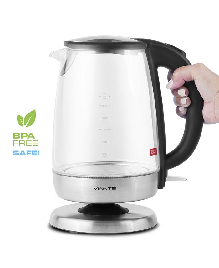 Viante Electrical Glass Kettle Macy's