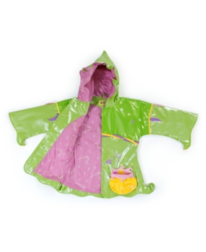 image of Kidorable Big Girl with Comfy Polyester Lining Fairy Raincoat