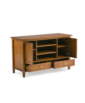 Warm Shaker TV Stand