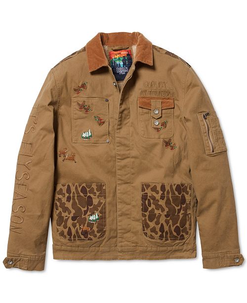 Born Fly Men S Big Tall Field Jacket Reviews Men Macy S