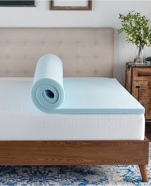 Brookside Pillow Top And Gel Memory Foam Mattress Topper Twin