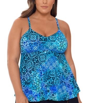 macys plus size women's swimsuits