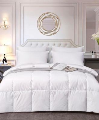 Elle Decor Light Warmth White Down Fiber Comforter Full Queen