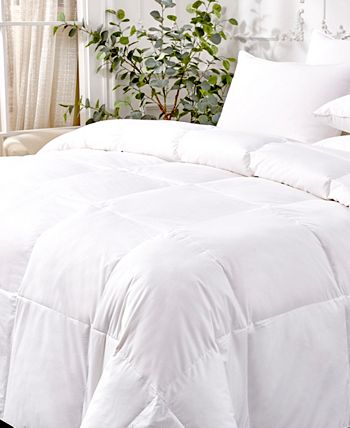 Kathy Ireland - Extra Warmth White Goose Feather and Down Fiber Comforter Full/Queen