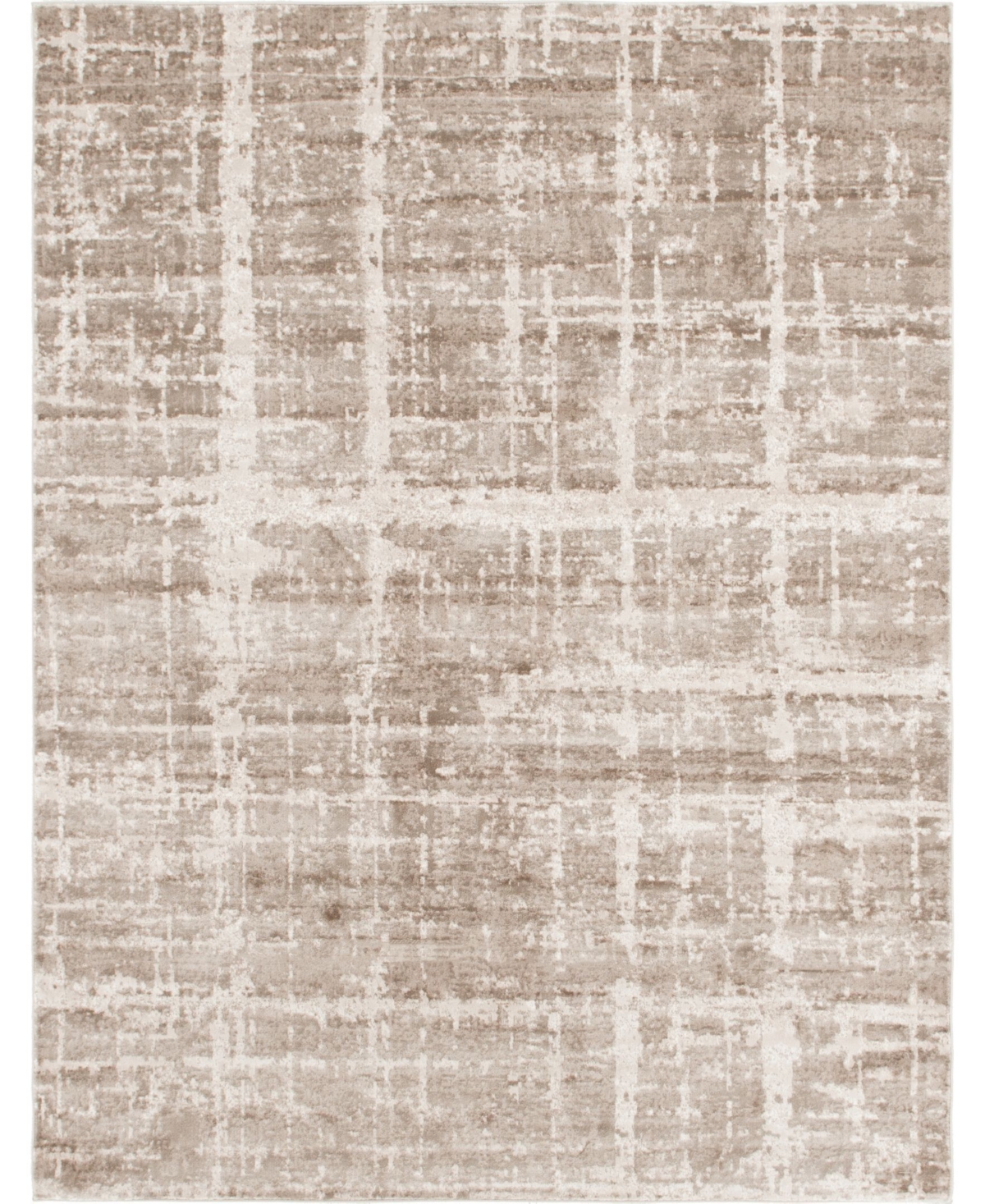 Jill Zarin Lexington Avenue Uptown Jzu003 Light Brown 8' x 10' Area Rug - Light Brow
