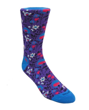 Duchamp London Men's Floral Dress Sock