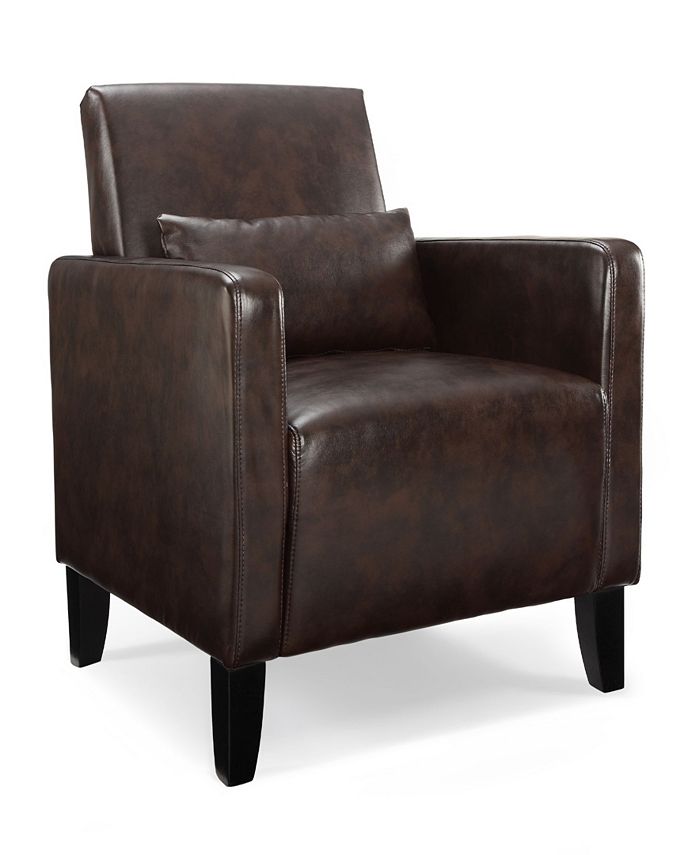Dwell Home Inc. Flare Accent Chair with Pillow Macy's