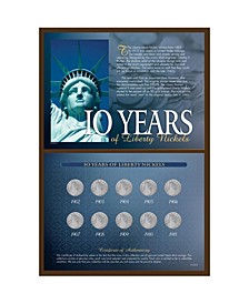 10-Years of Liberty Nickels