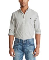 Gray Mens Casual Button Down Shirts Sports Shirts Macy S