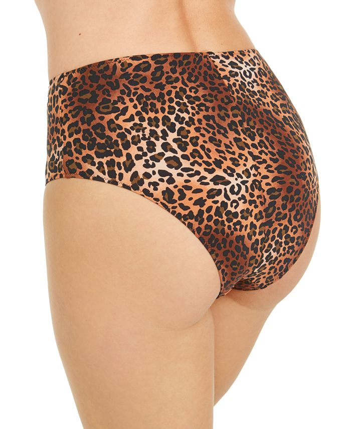 INC International Concepts INC Women's LeopardPrint HighWaist Brief